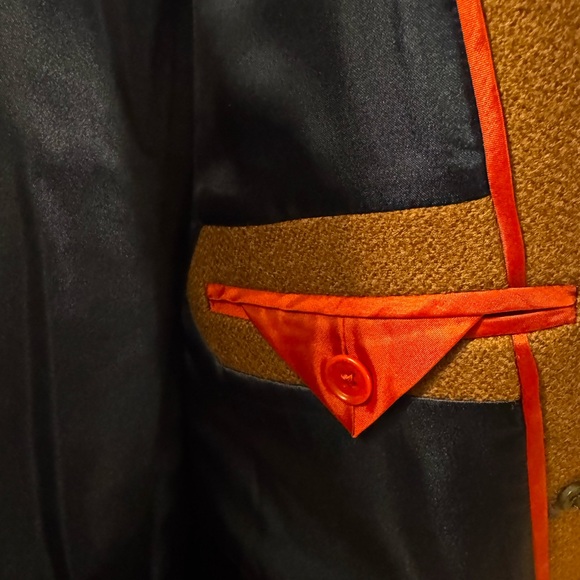 NWT J. Crew Double breasted topcoat in Italian melton wool blend - Picture 5 of 6